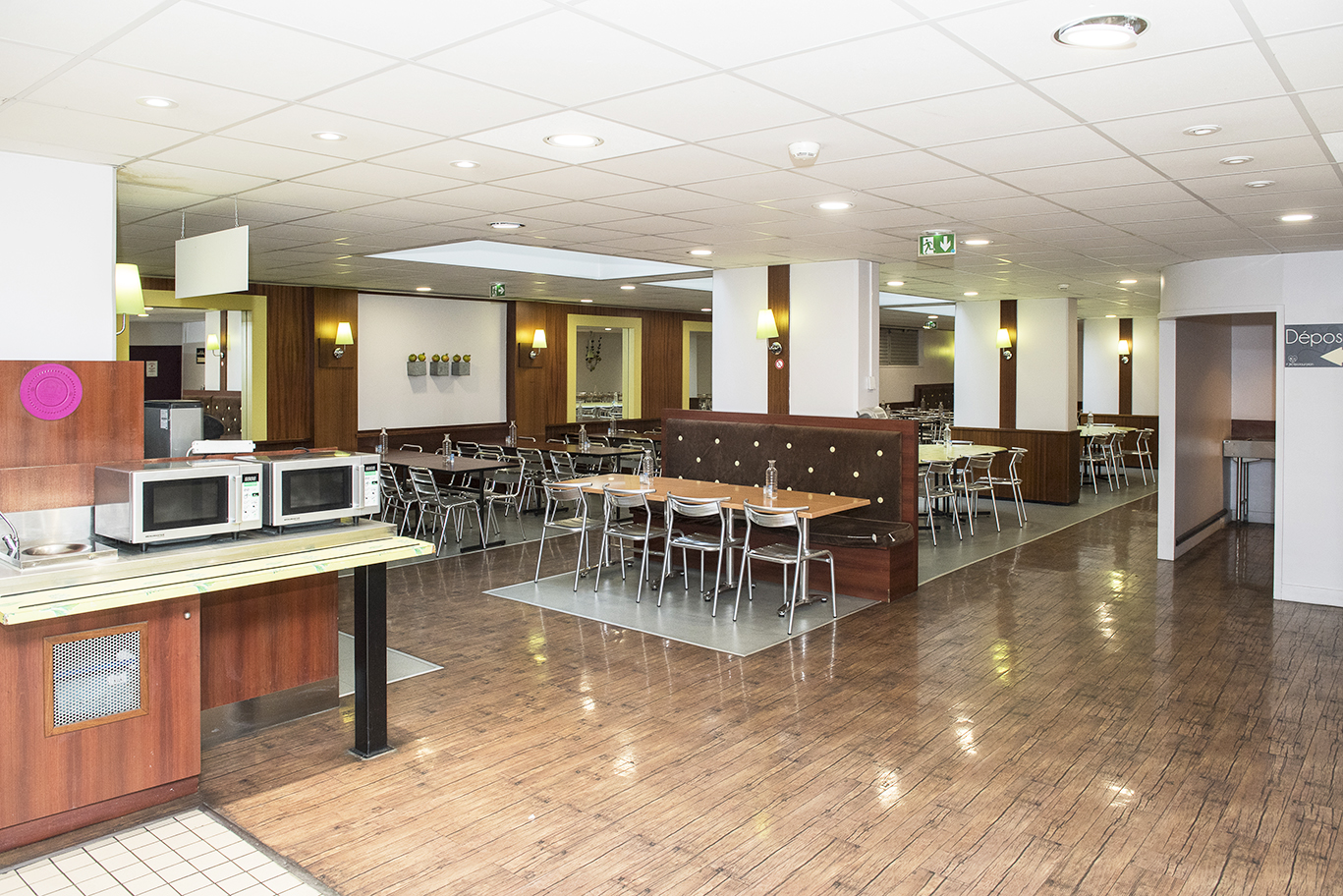 Patrimoine Fondation Jean MOULIN, restaurant site NANTERRE